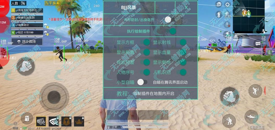 和平精英《向日葵》外挂